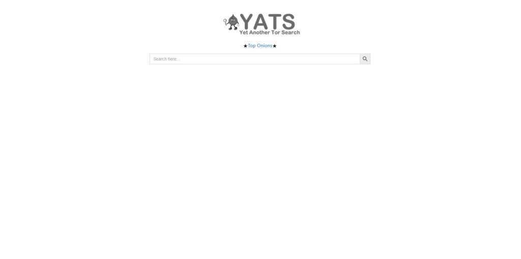 YATS – Yet Another Tor Search